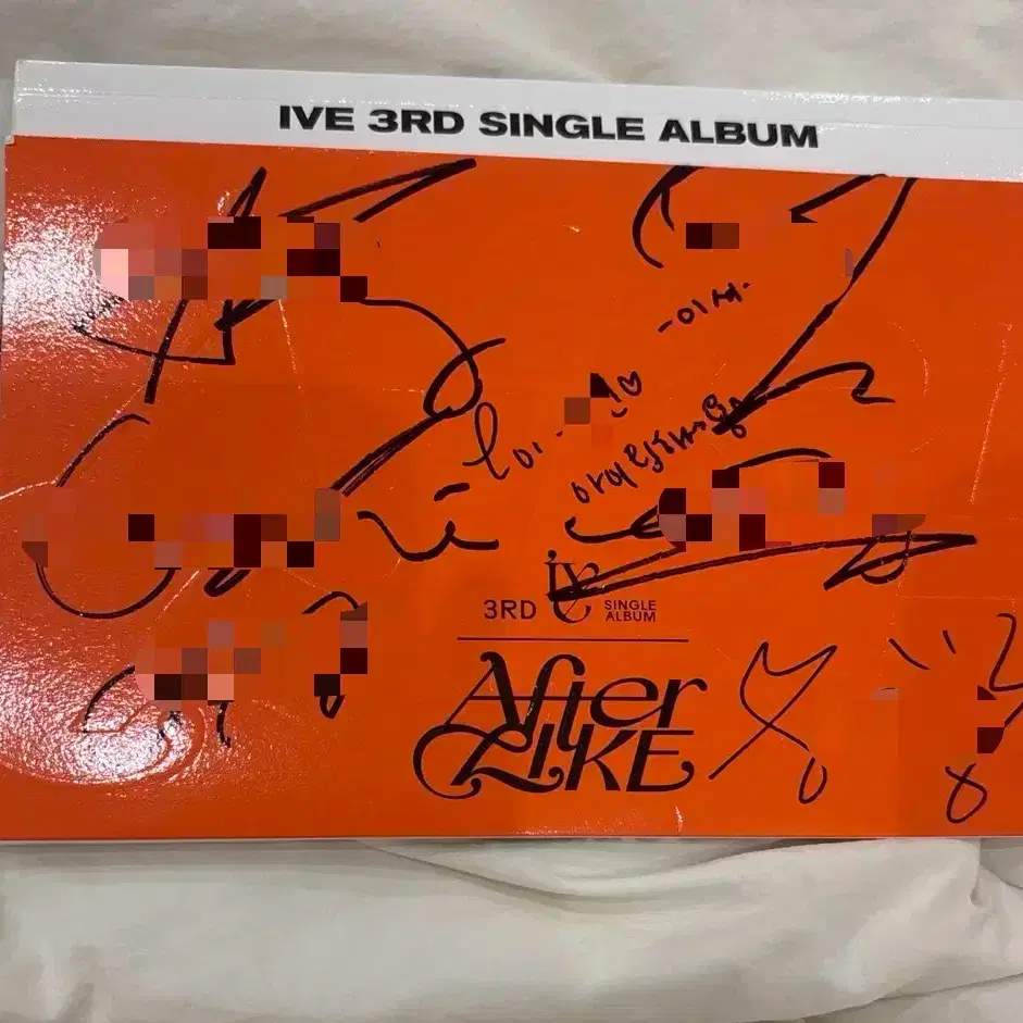 sale！IVE　プロモアルバム　非売品　サイン入り　After LIKE　① sale！IVE プロモアルバム 非売品 サイン入り After LIKE ①