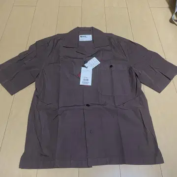 MHL 오픈 카라 셔츠