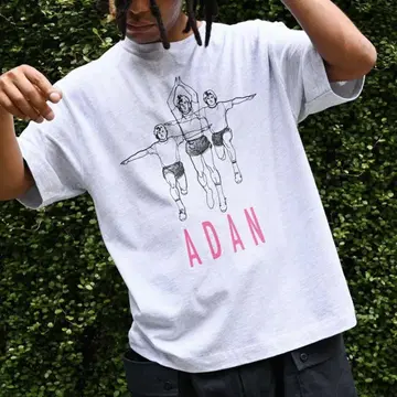 adan : 점핑 런지 T셔츠