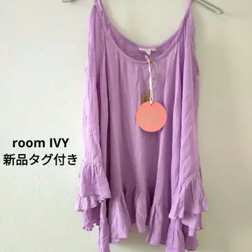 room IVY 택 포함 새상품 오프숄더 튜닉 퍼플