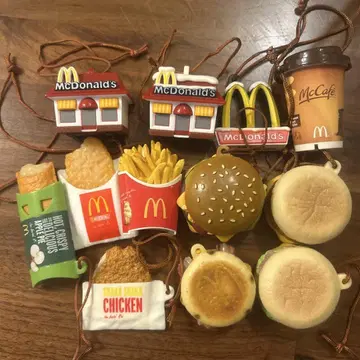 맥도날드 스트랩 세트