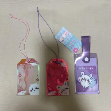 치이카와 부적형 트레이딩 카드 홀더 치이카와 모몽가