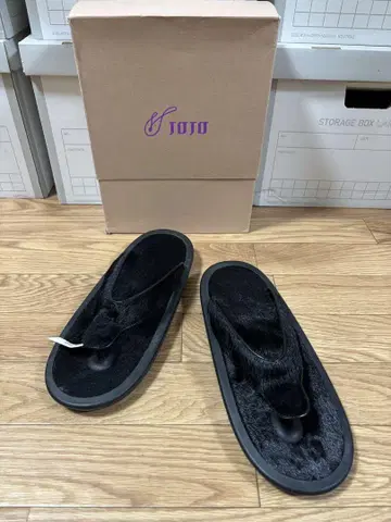[새상품] OJOJO NAITO 송치 샌들 29cm 블랙