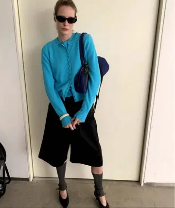SANSeLF LONSLAN 메니 버튼 컴팩트 가디건