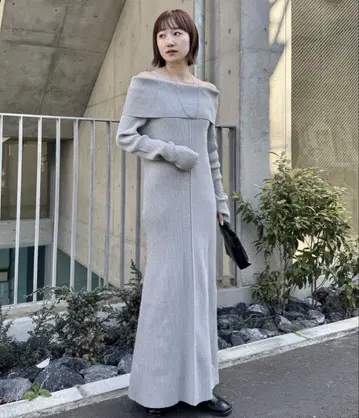 [mline] 오프숄 원피스