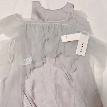 FRAY I.D 슬리브리스 원피스 LL 2L 결혼식 드레스 2차 모임