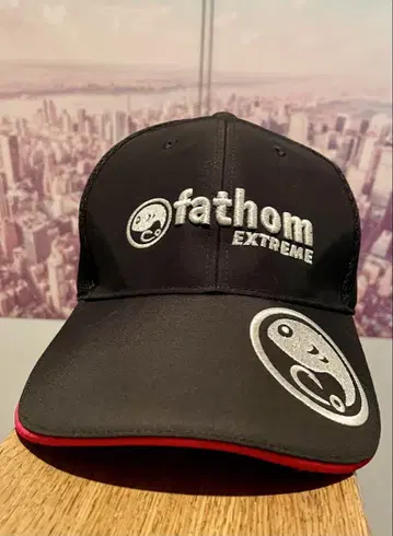 fathom EXTREME 모자 블랙 메쉬