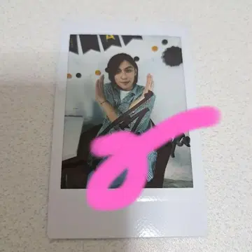 카미나가 케이스케 씨 사인 포함 폴라로이드