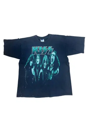 KISS PSYCHO CIRCUS LIVE 티셔츠 90s