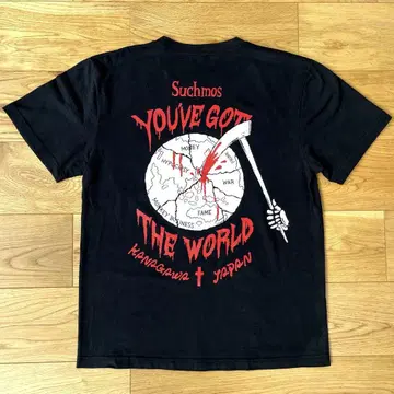 Suchmos YOU'VE GOT THE WORLD 티셔츠 L 블랙