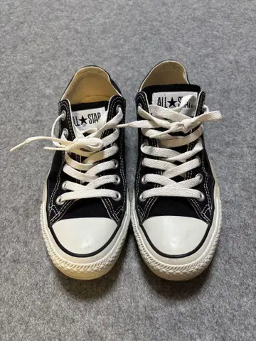 CONVERSE ALL STAR 블랙 로우컷 스니커즈 23.5cm