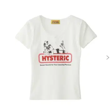 HYSTERIC GLAMOUR SWEET SOUNDS 치비 T셔츠