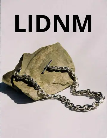 LIDNM Llife RIPPLE NECKLACE 실버 925 목걸이