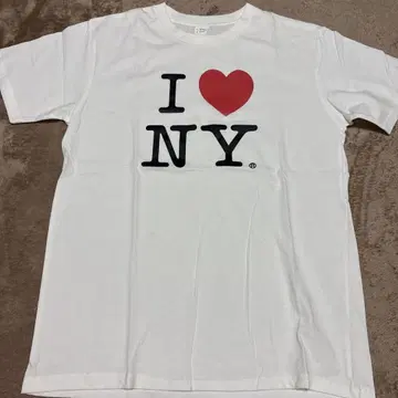 I NY 화이트 티셔츠 M