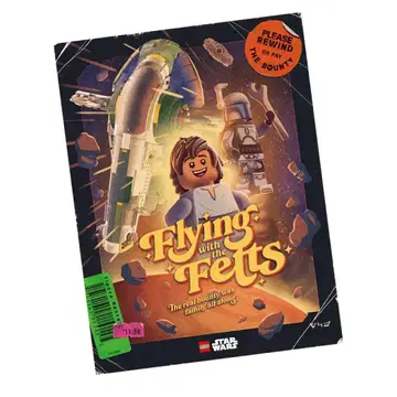 레고 LEGO Star Wars 장고와 보바의 시트콤풍 포스터
