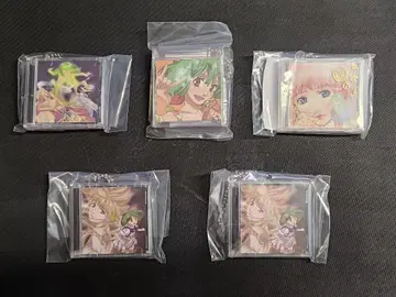 [미개봉] 마크로스F 미니 CD 컬렉션 가챠 키링 5세트