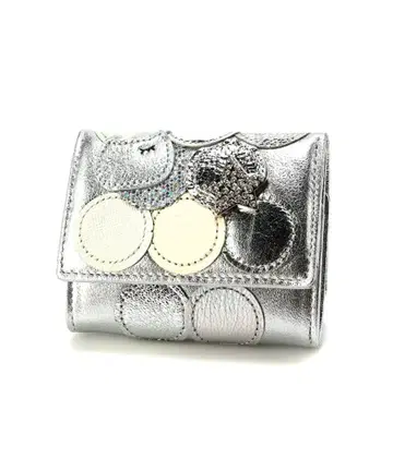 tsumori chisato 3단 폴더형 지갑 실버