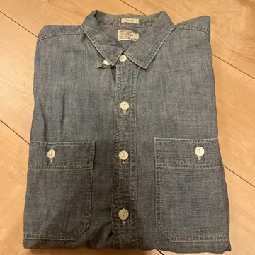 J.Crew 슬림핏 데님 셔츠 XS