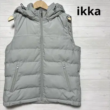 이카 충전솜 퀼팅 베스트 L 사이즈 그레이 이카