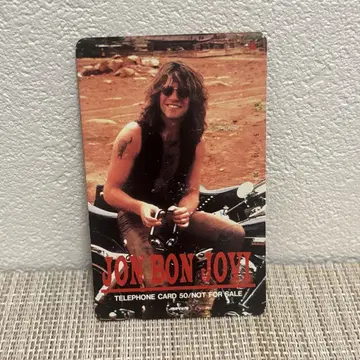 존 본 조비 텔레폰카드 BON JOVI
