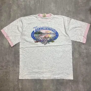 USA 제 90년대 yellowstone 티셔츠 빈티지