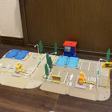 토미카 타운 입체 파킹 타임즈 입체 주차장 오토 파킹 게이트