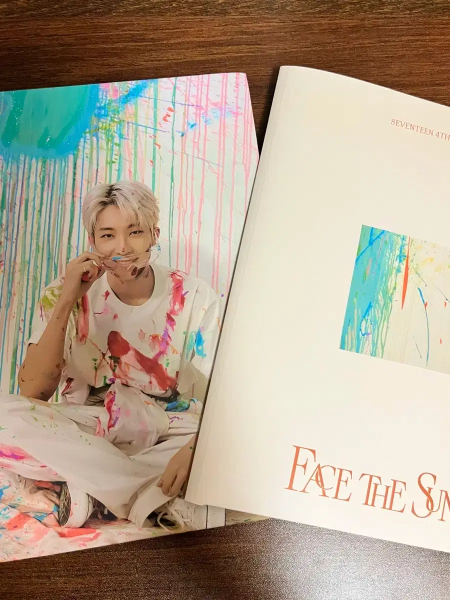 세븐틴 원우 페더썬 캐럿버전