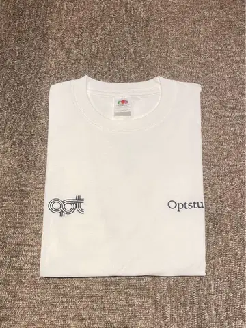 FRUIT OF THE LOOM x OPTSTUFF 화이트 M 사이즈