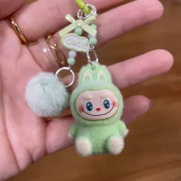라부부 Labubu 키링 그린 인기
