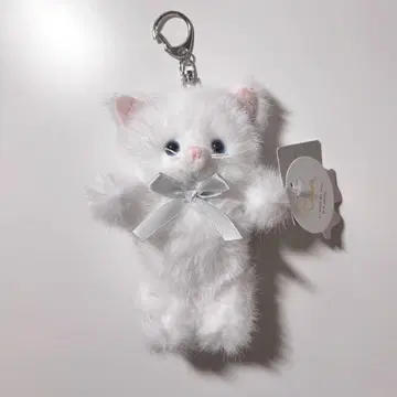 고양이 봉제 인형 키링