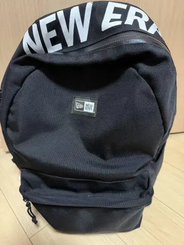 NEW ERA 블랙 백팩