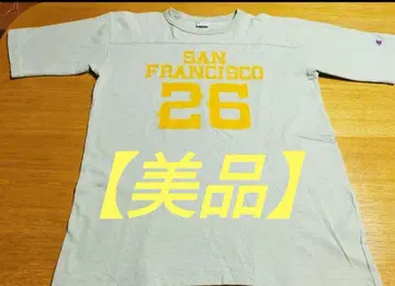 [챔피온] SAN FRANClSCO 26 로고 티셔츠 (L 사이즈)