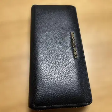 MICHAEL KORS 블랙 가죽 장지갑