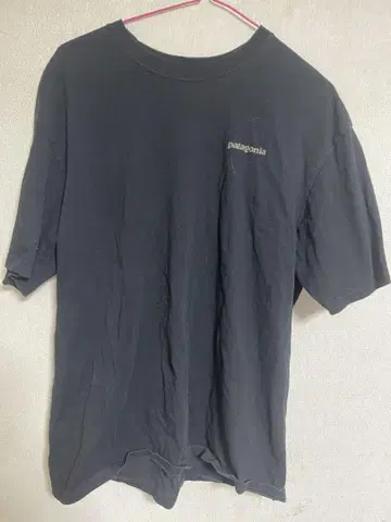 patagonia 블랙 티셔츠 L 사이즈
