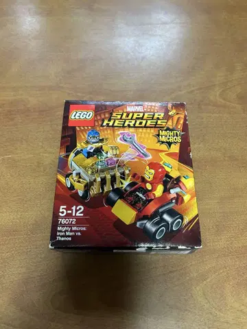 LEGO 76072 마블 아이언맨 vs 타노스