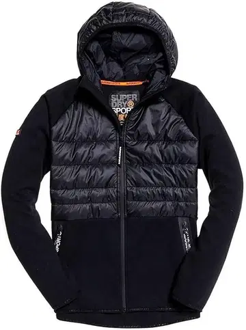 SUPERDRY 짐 테크 남성용 하이브리드 자켓