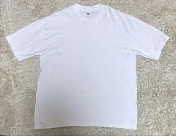 새상품급 로스앤젤레스 어패럴 8.5oz 반팔 와이드 티셔츠 화이트 XL
