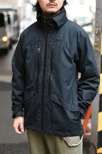 tilak loke jacket black navy S 사이즈