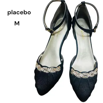 placebo M 큐빅 세퍼레이트 앵클 스트랩 펌프스