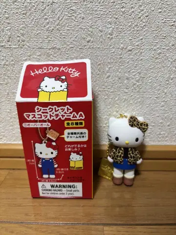 시크릿 마스코트 참 헬로키티 레오파드 무늬 헬로키티전
