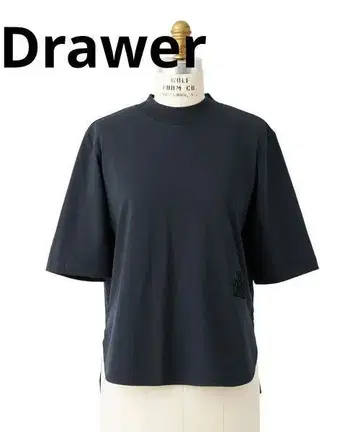 Drawer 드로어 천축 모크넥 풀오버 유나이티드 애로우즈