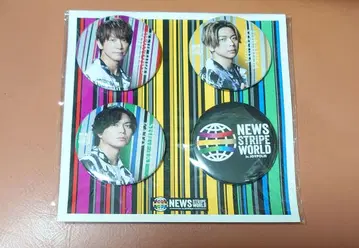 NEWS 조이폴리스 캔뱃지 4개 세트