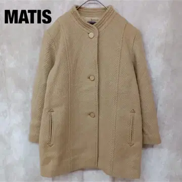 [ MATIS ] 베이지/모헤어/노카라 코트