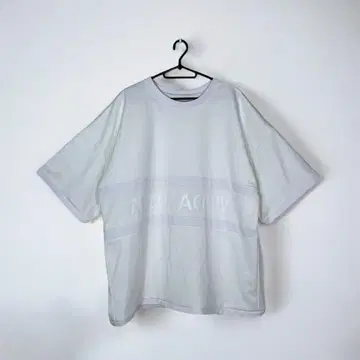 윈드앤씨 CUT SEWN 저지 티셔츠 화이트 계열