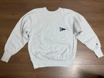 상태 좋음 USA 90년대 Champion 리버스 위브 자수 택 L