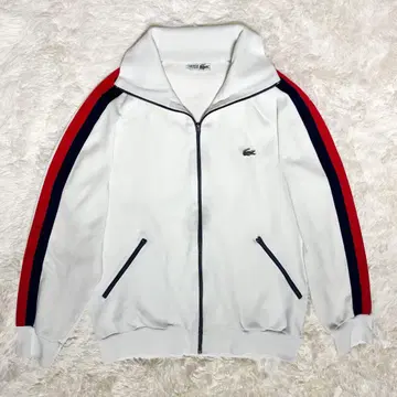 90년대 LACOSTE 트랙 자켓 저지 남성용 빈티지