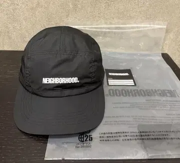 NEIGHBORHOOD 나일론 캡 블랙 네이버후드