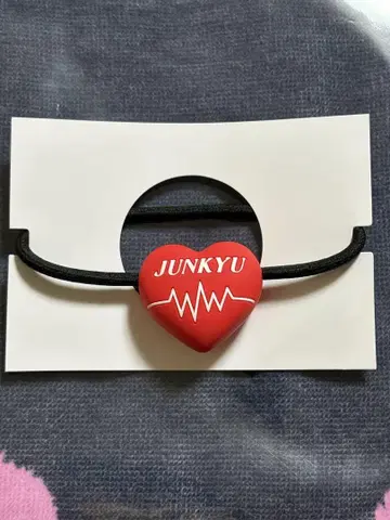 JUNKYU 하트 모양 머리끈