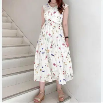 And Couture 플라워 프린트 원피스