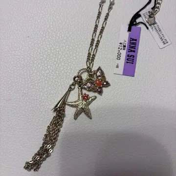 [미사용 새상품] ANNA SUI 버터플라이 나비 불가사리 목걸이